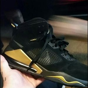 Jordan Nike Air Mars 270 DMP Black Metallic Gold